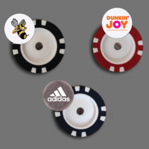 PC-BM: 1.5" Poker Chip w/ Removable Ball Marker