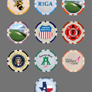 PC-FC: 1.5" Direct Full Color Printed Poker Chip