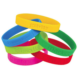 SB-D: Debossed Silicone Bracelet